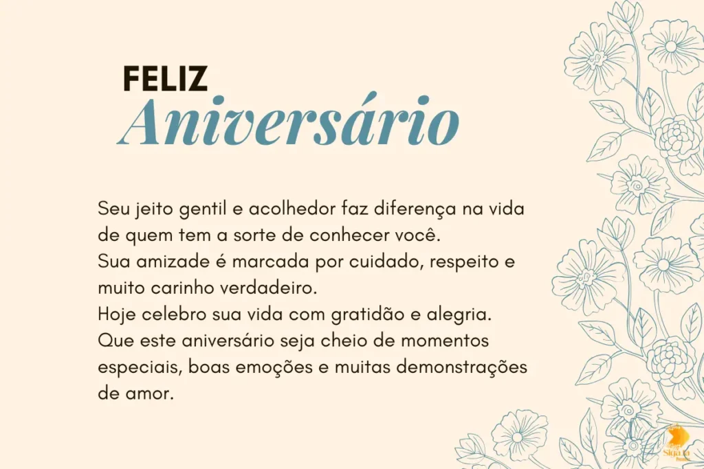 Texto de aniversário para melhor amiga whatsapp